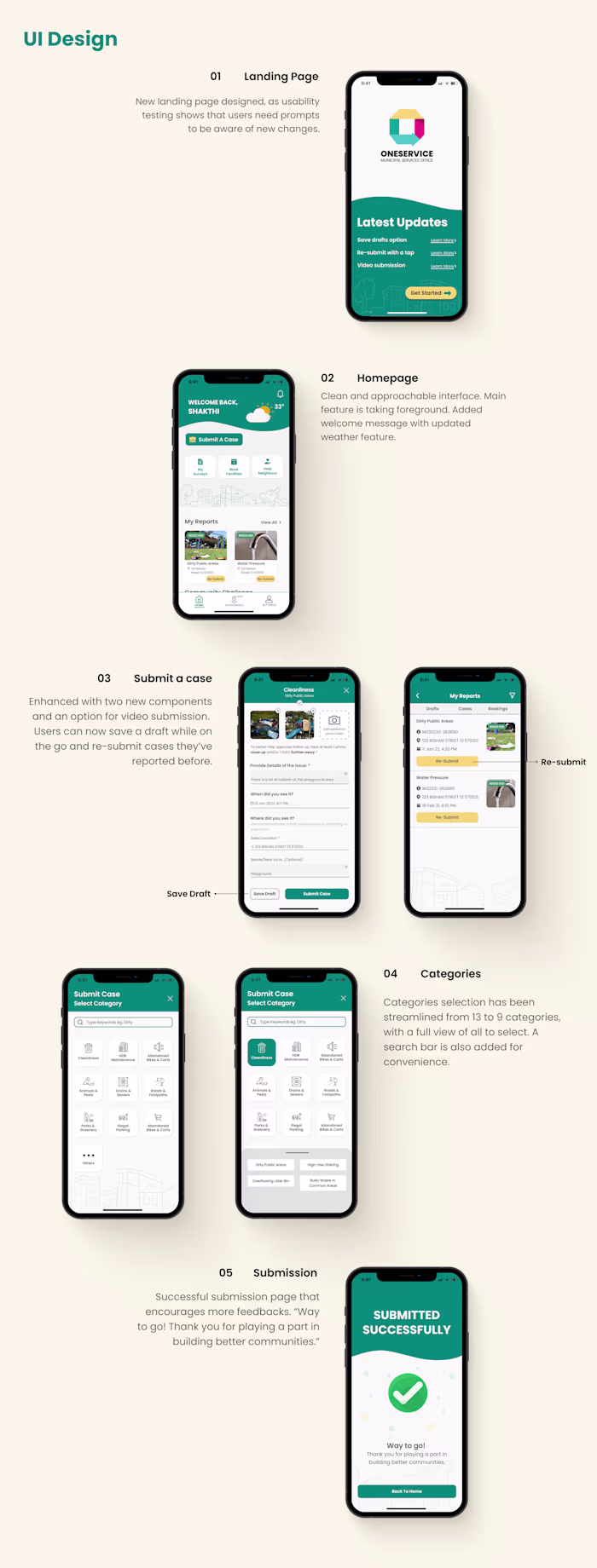 Improving User Experience for a Government App