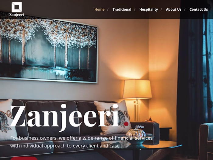 Zanjeeri Rugs Website