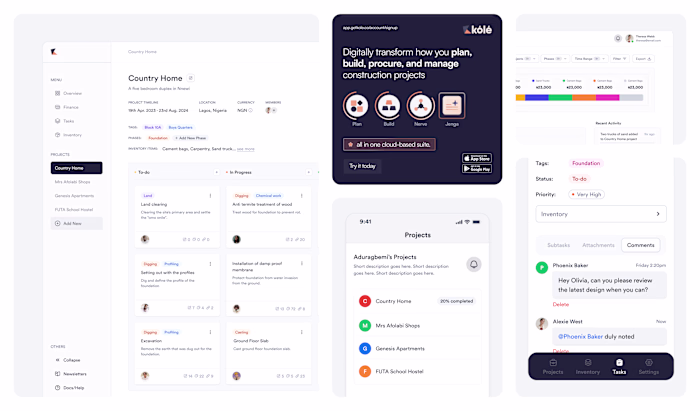 Kólé's Construction Management Ecosystem