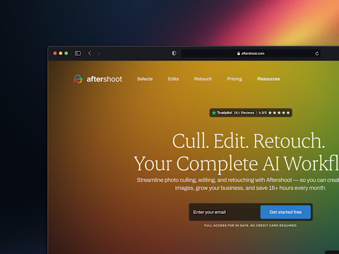 Aftershoot Redesign
