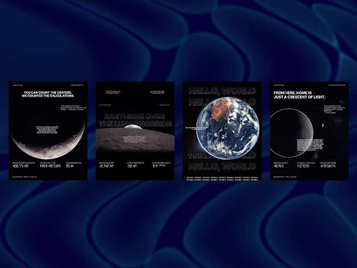This is a poster series