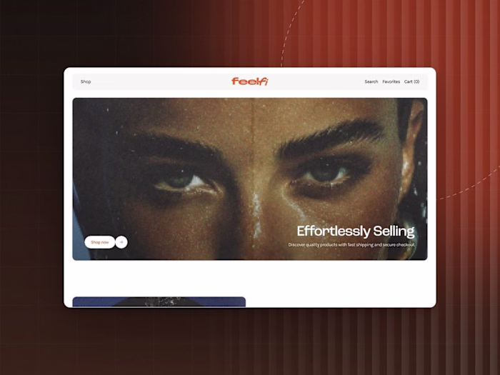 Feelfi — E-commerce Store Design for a Lash-Care Brand