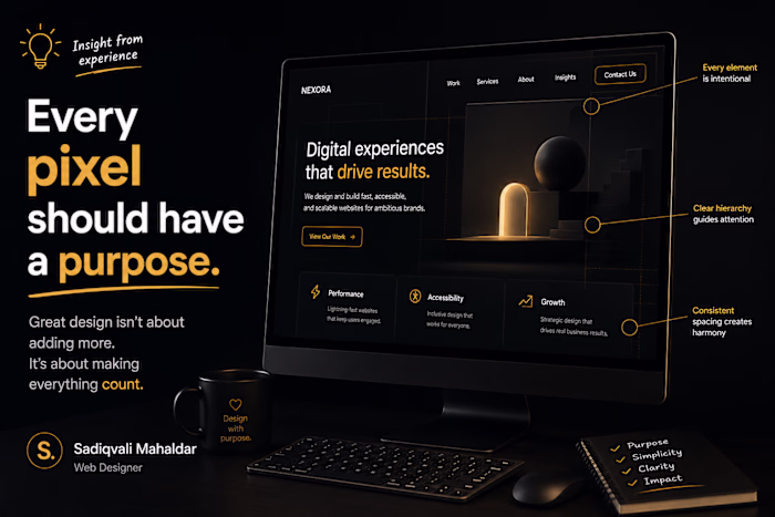 Clean design isn't about removing