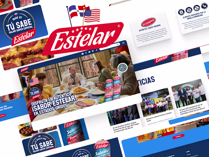 Diaspora Cultural Connection Web Experience for Estelar