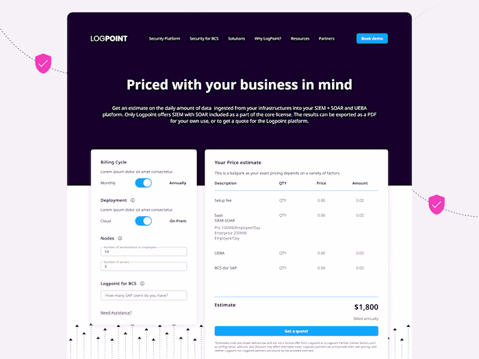 Redesigning Logpoint's Digital Platform