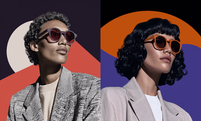 Concepts for a sunglasses brand