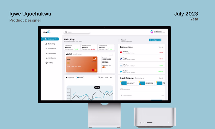 Fintech Dashboard