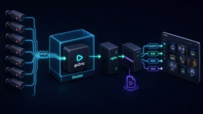 Open Cameras Viewer — RTSP and Docker integration