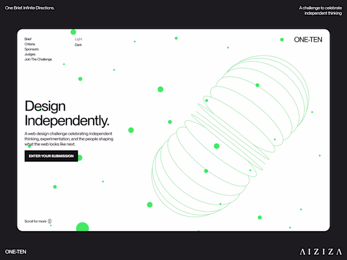 ONE-TEN kicks off today!
One brief.
