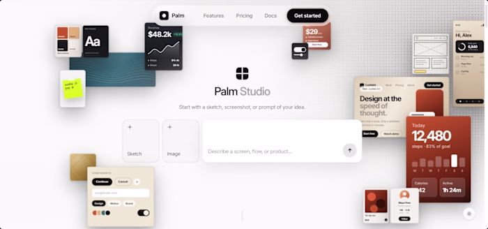 Rebuilt my old Palm concept
