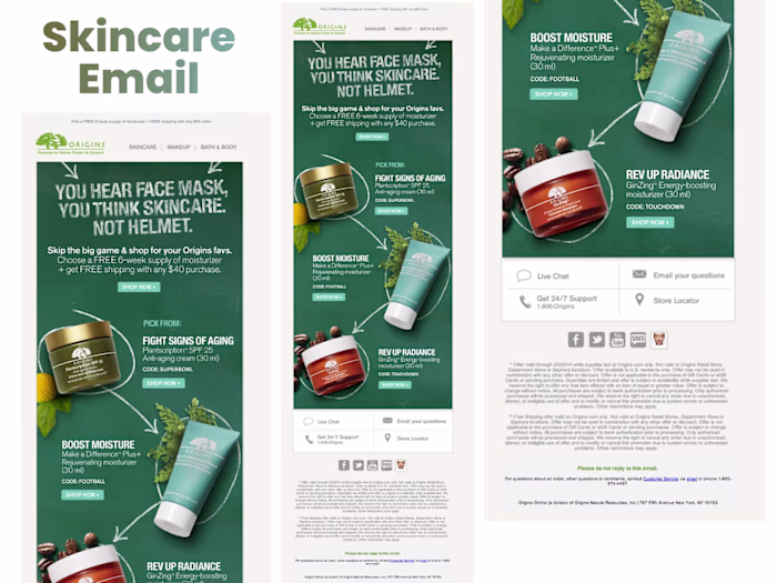 Origins Email Overhaul: 15% Conversion Boost