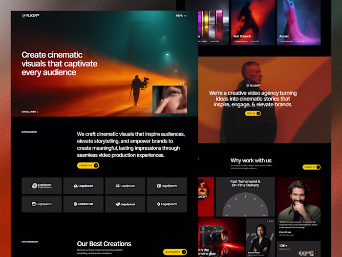 Flixen - Video Agency Website
