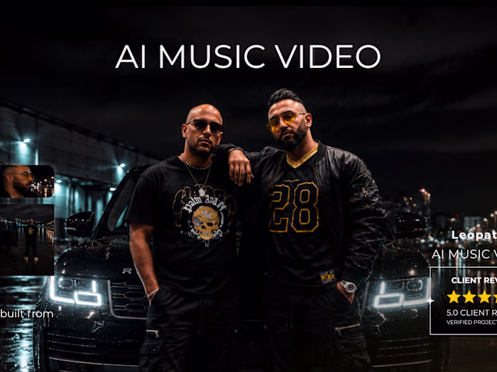 KING AI music video for