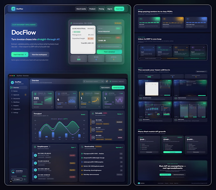 DocFlow — AI Document & Workflow Intelligence