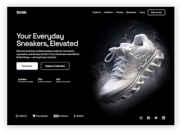 Stride - Your Everyday Sneakers, Elevated
