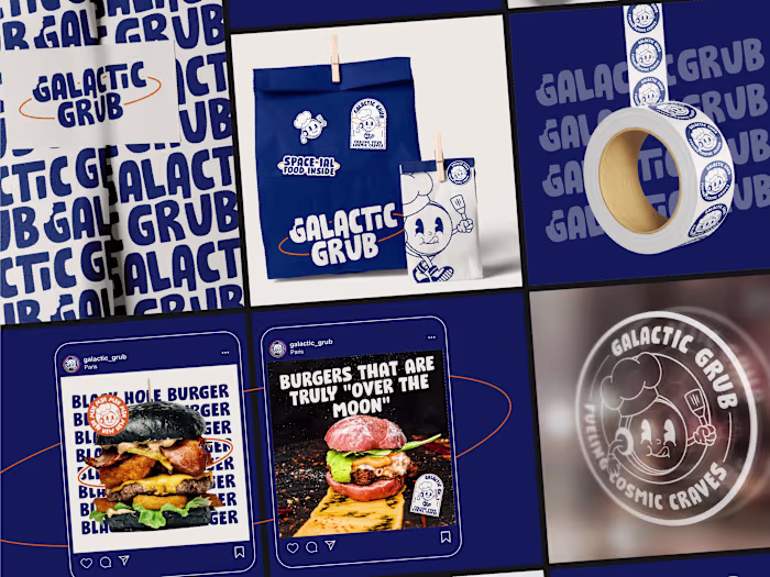 GALATIC GRUB | Yummy burger brand