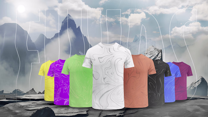 T-Shirt Mockup Designs for Rizzitup