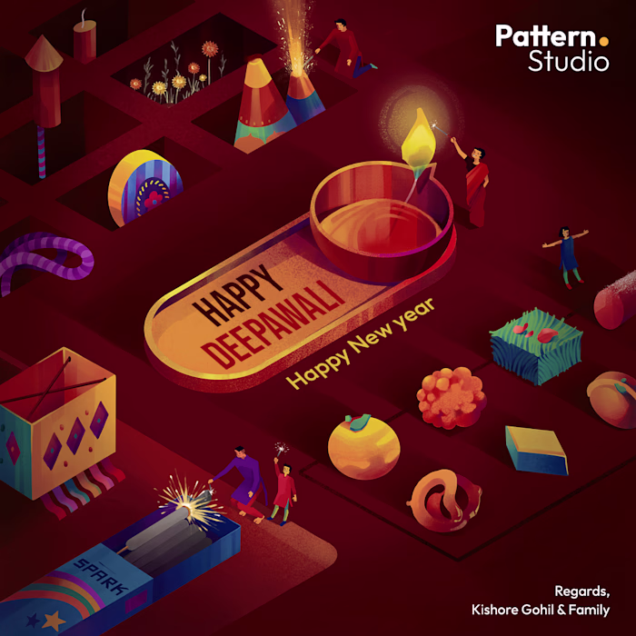 For Diwali, instead of the