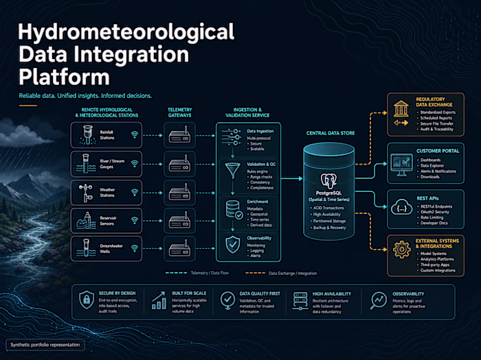 Hydrometeorological Data Integration Platform