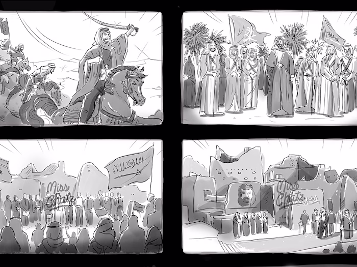 'Diriyah Gate ‍Development Authority' Storyboard