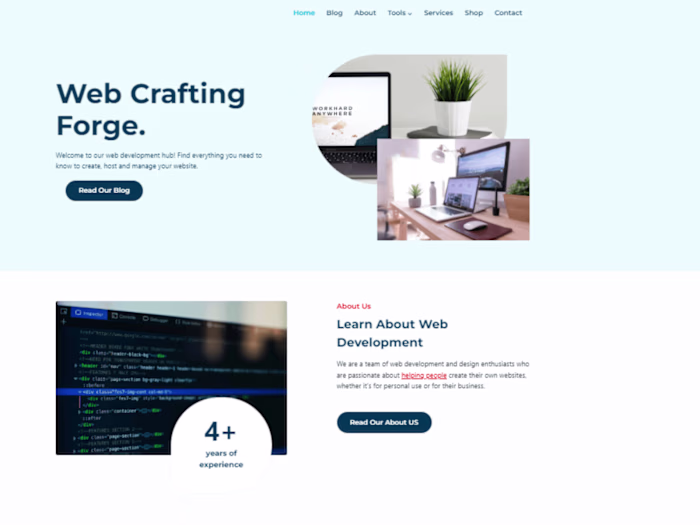 Web Design/Development Web Crafting Forge