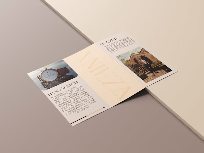 Broucher design