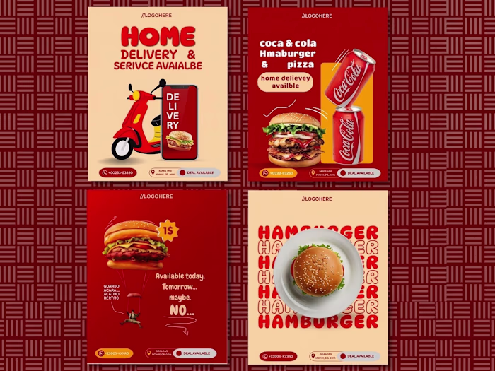 Bold visuals for a brand