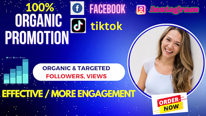 I will gain 3000 plus new people to your facebook instagram no …