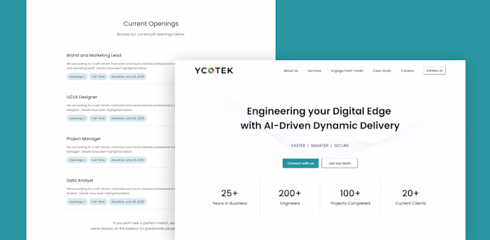 Ycotek Redesigning