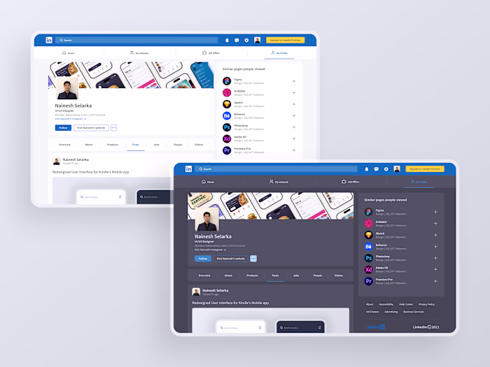 LinkedIn Redesign
