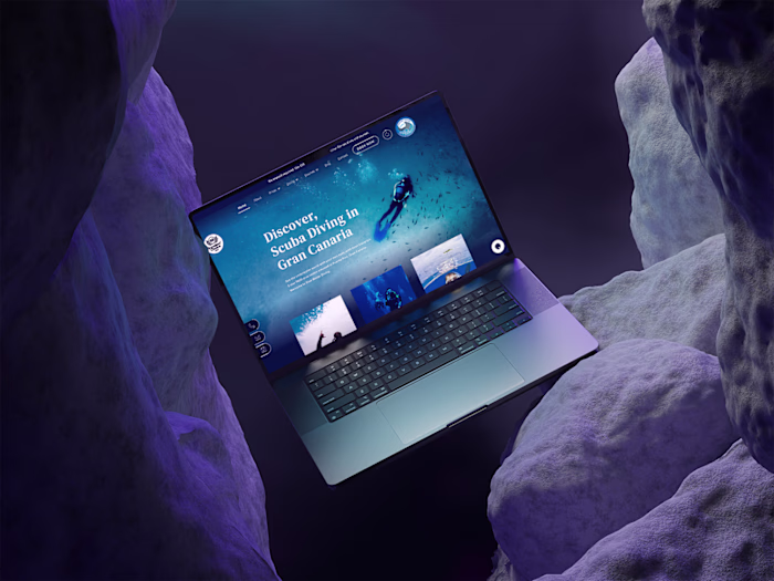 Visual Refresh + Website Design & Dev – Blue Water Diving