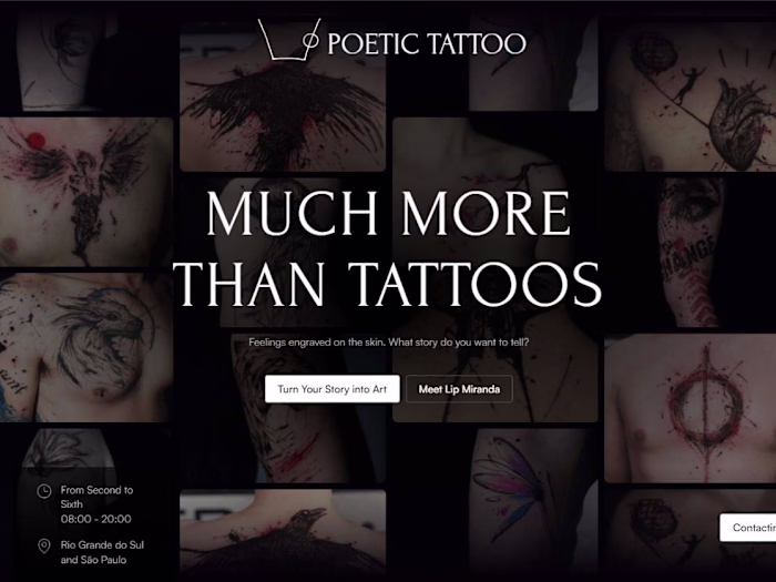 Renowned tattoo artist