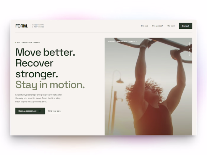Just shipped: FORM - a