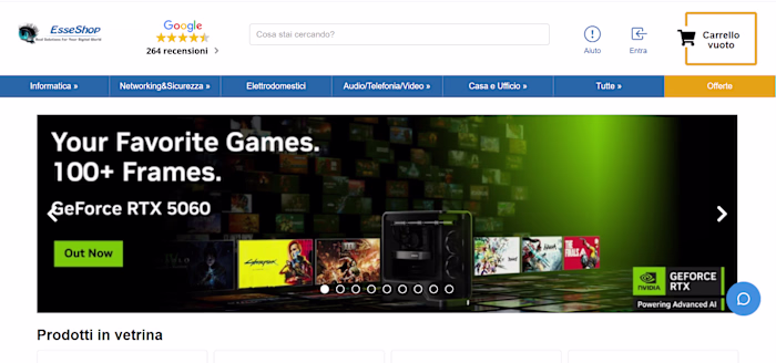 Esseshop Website Migration and Optimization