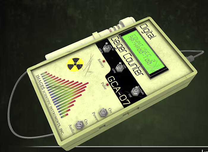Character Prop: Geiger Counter