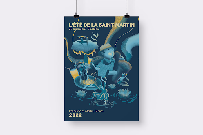 Affiche "L'été de la Saint-Martin" 