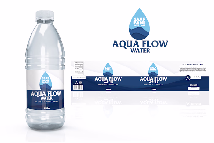 Water Bottle Packaging Design