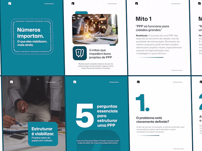 Social Media + Brand System – Strategic Consulting Firm