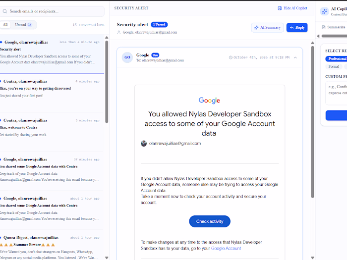 E-MassCom — AI-Powered Email Client