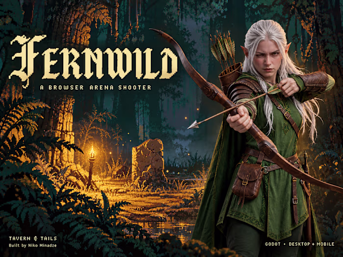 Fernwild: A Godot Arena Shooter for Desktop and Mobile