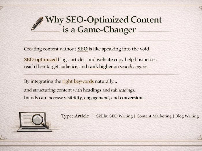 SEO Content Optimization Project