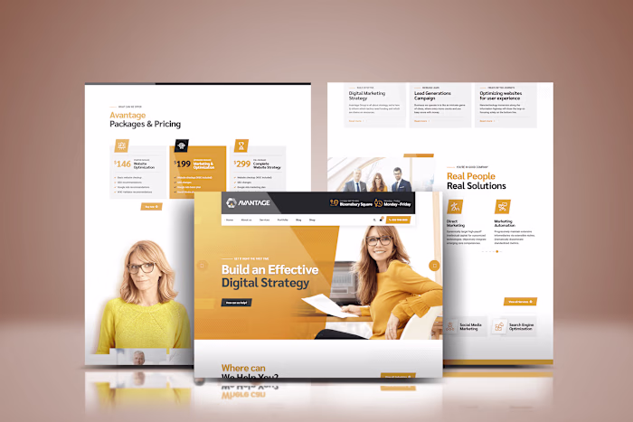 Digital Strategy Consulatant | WordPress Website