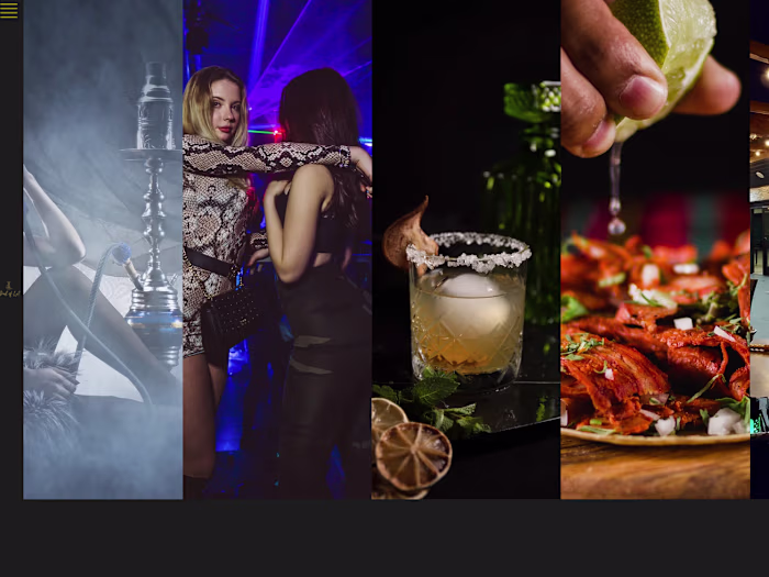 Restaurant & lounge website design\SEO in Wix