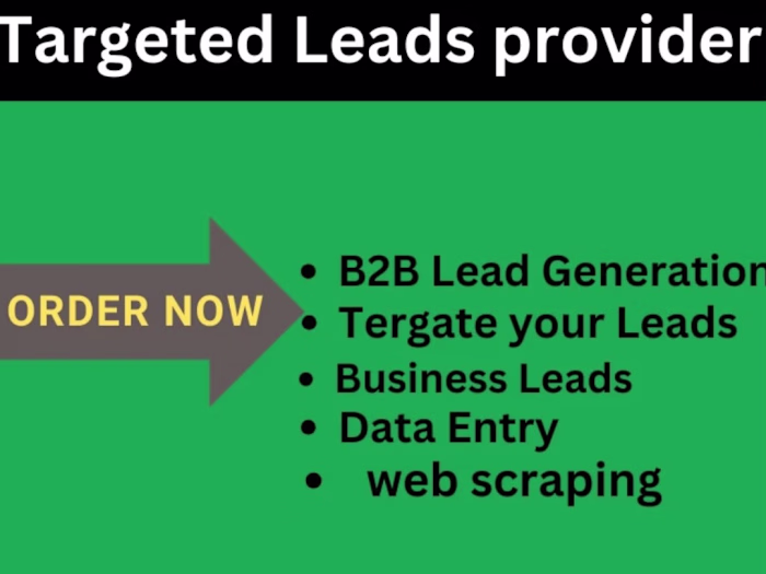 I will do b2b lead generation by linkdin research