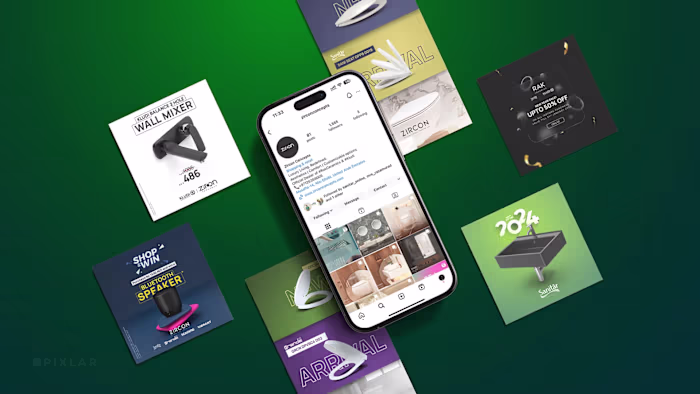 Social Media Graphic Design - Zircon