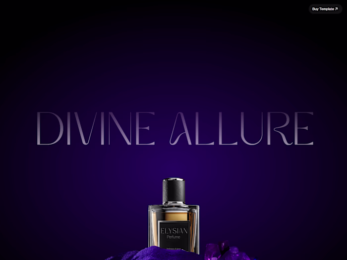 Elysian - Luxury Product Launch Framer template