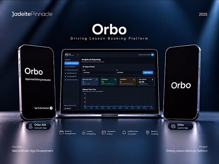 Orbo | Driving Lesson Booking & Payments Platform