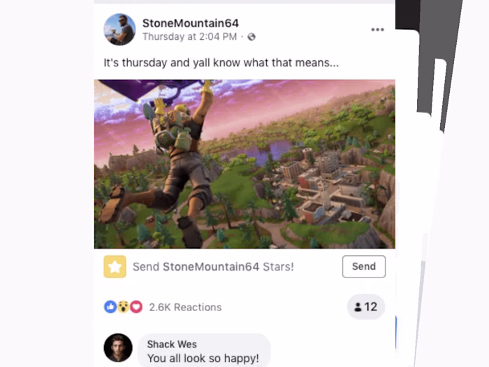 Facebook Stars