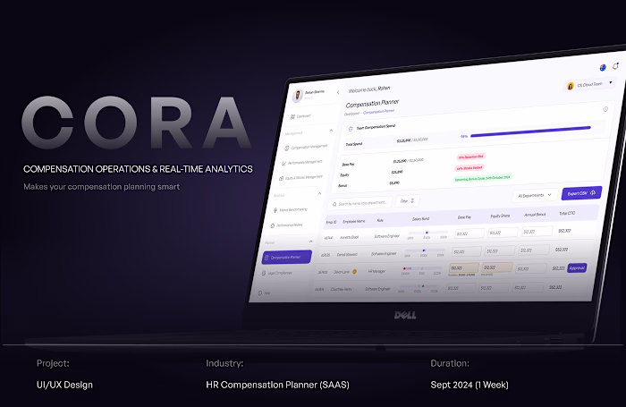 CORA: AI-Driven Compensation Dashboard
