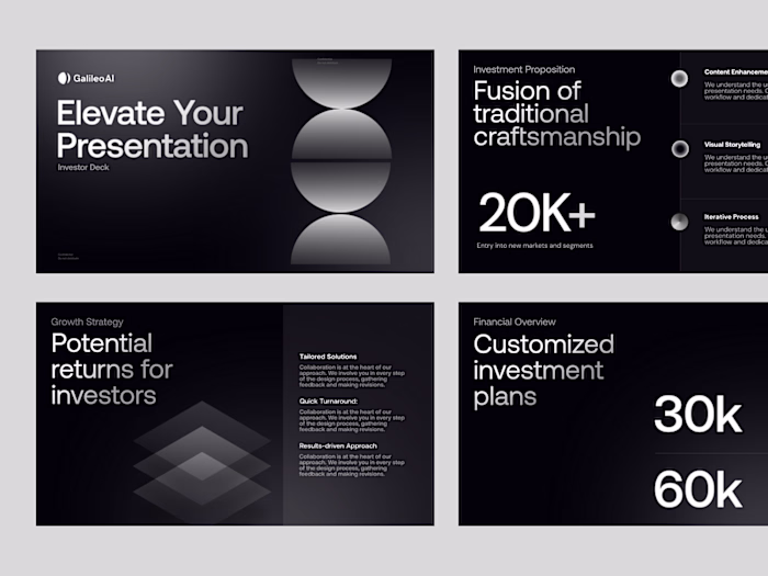 Slides from my latest pitch